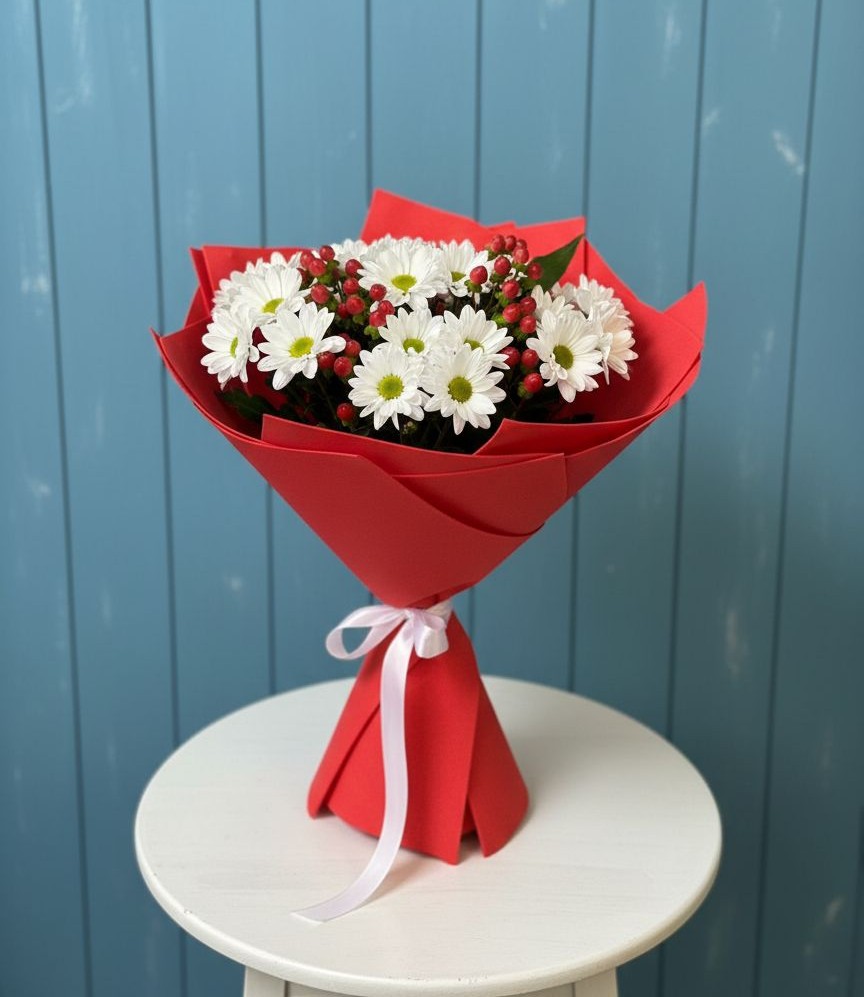 Букет цветов из: Хризантемы в Поселок совхоза Архангельский