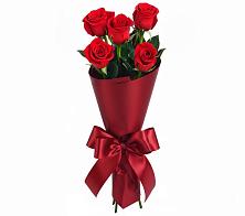 Букет 5 Красных роз Эдлесс Лав в Поселок совхоза Архангельский