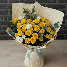 Букет цветов из:  Розы в Поселок совхоза Архангельский