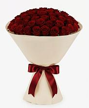 Букет 101 Бордовая роза Блэк Бакарра в Поселок совхоза Архангельский