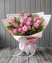 Букет Розовый кустик #REPLACE_PRED# Поселок совхоза Архангельский