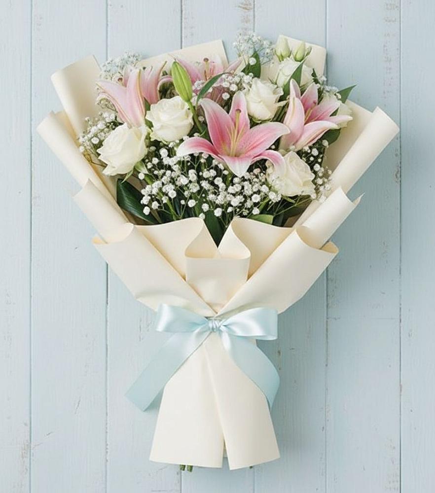 Букет цветов из: Лилии в Поселок совхоза Архангельский