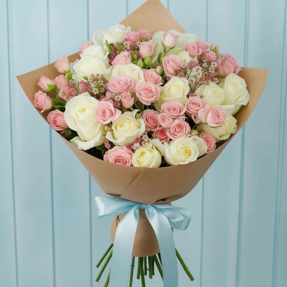 Букет цветов из: Розы в Поселок совхоза Архангельский