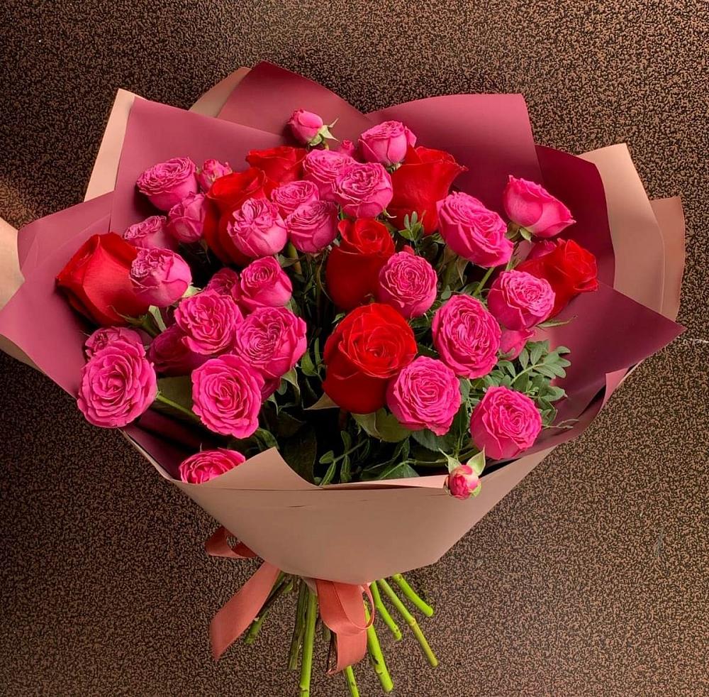 Букет В объятьях нежности в Поселок совхоза Архангельский