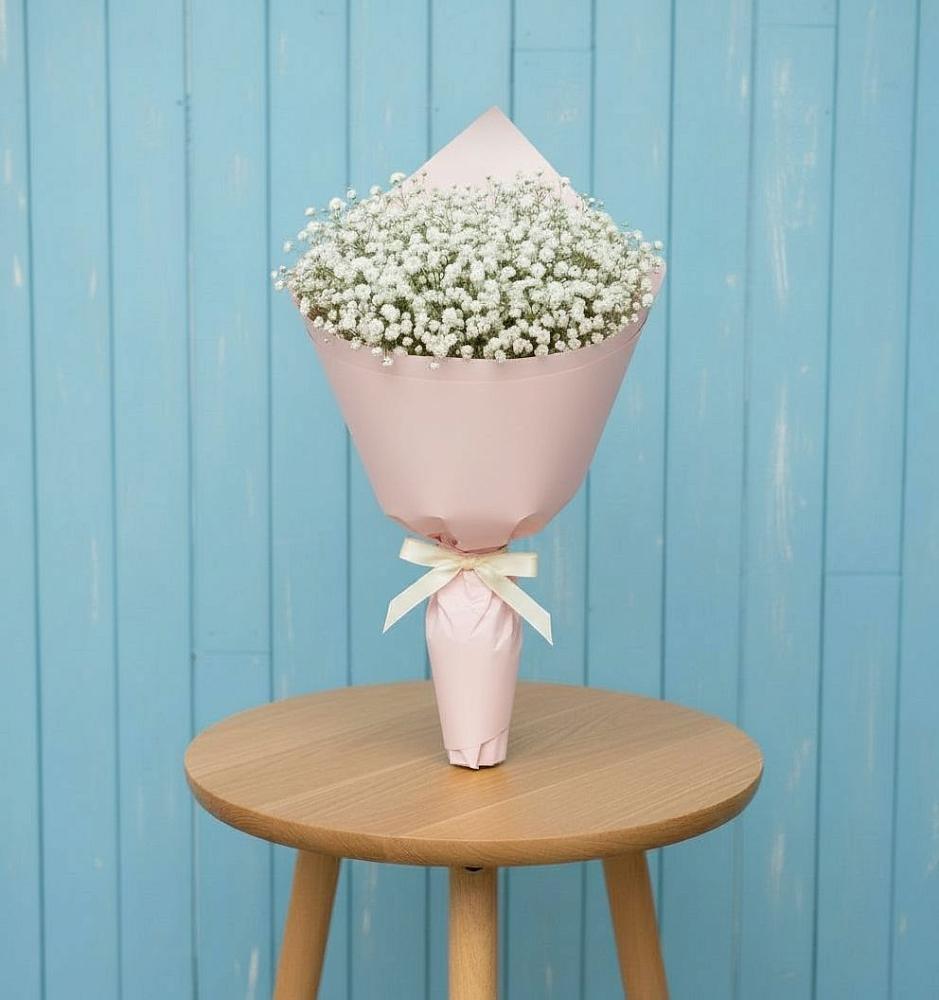 Букет цветов из: Гипсофила в Поселок совхоза Архангельский