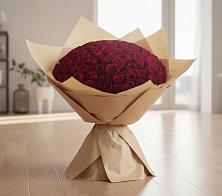 Букет 101 Красная роза в Поселок совхоза Архангельский