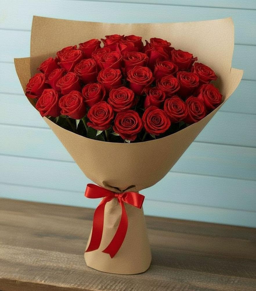 Букет Красные розы Милано в Поселок совхоза Архангельский