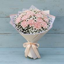 Букет цветов из:  Гвоздики в Поселок совхоза Архангельский