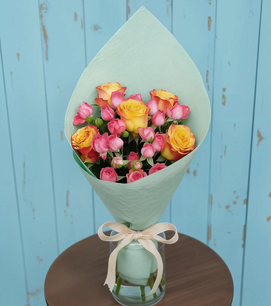 Букет цветов из: Розы в Поселок совхоза Архангельский