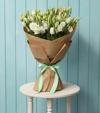 Букет цветов из:  Лизиантусы в Поселок совхоза Архангельский