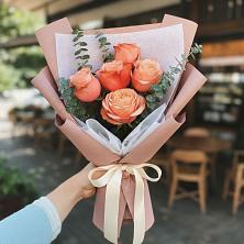 Букет цветов из:  Розы в Поселок совхоза Архангельский