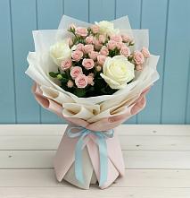 Букет цветов из:  Розы #REPLACE_PRED# Поселок совхоза Архангельский