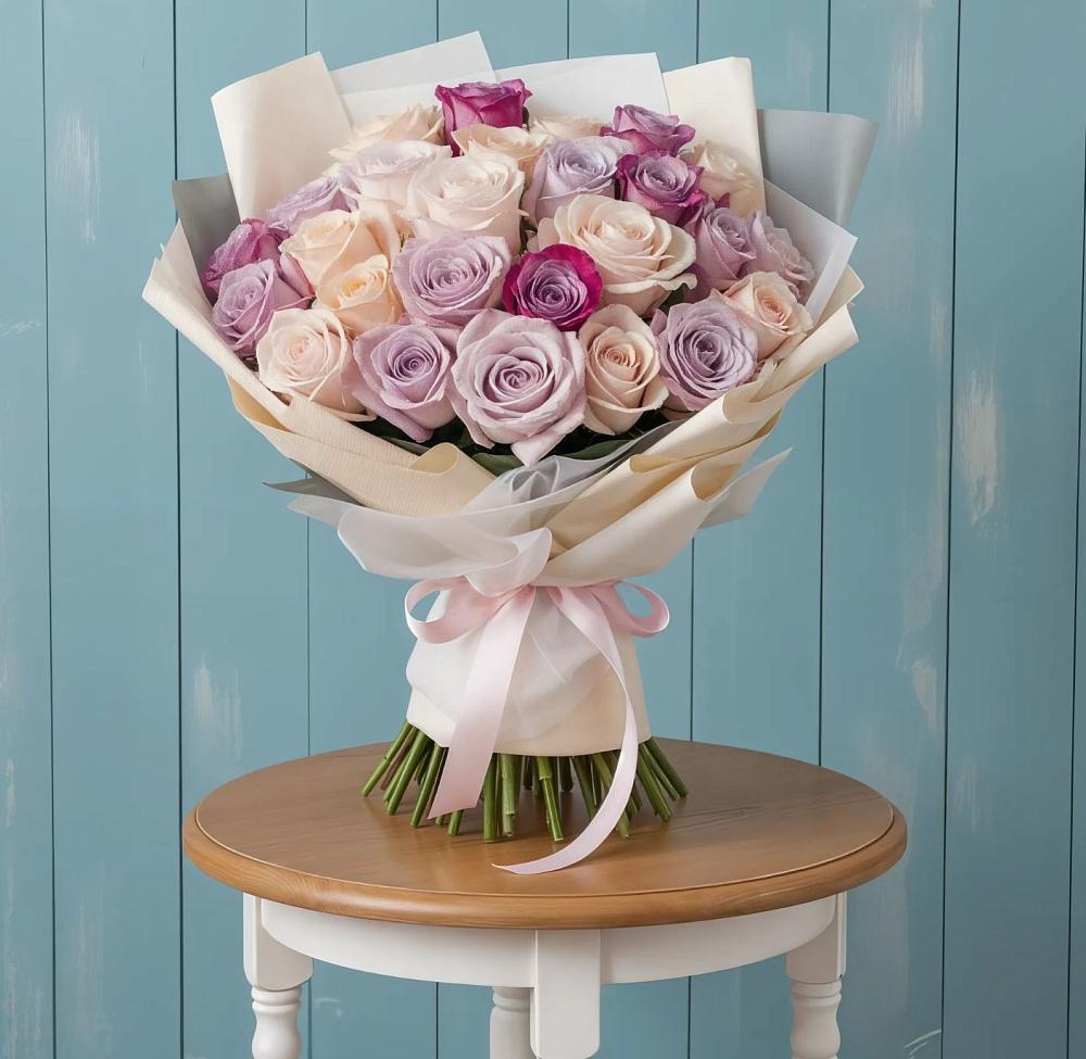 Букет цветов из: Розы в Поселок совхоза Архангельский