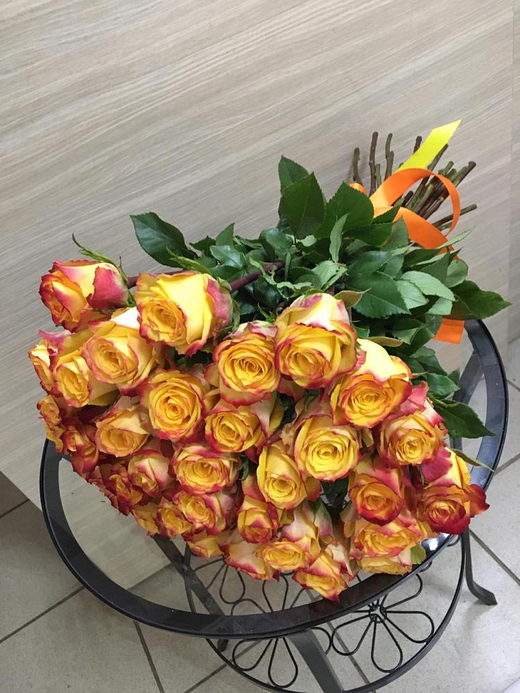 Букет Желтые розы в Поселок совхоза Архангельский