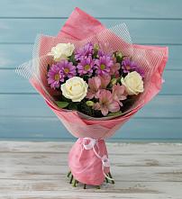 Букет цветов из:  Герберы в Поселок совхоза Архангельский