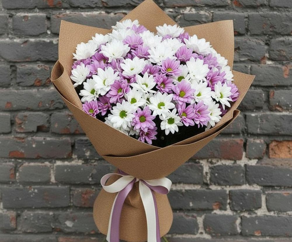 Букет цветов из: Хризантемы в Поселок совхоза Архангельский