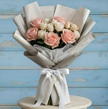 Букет цветов из:  Розы #REPLACE_PRED# Поселок совхоза Архангельский