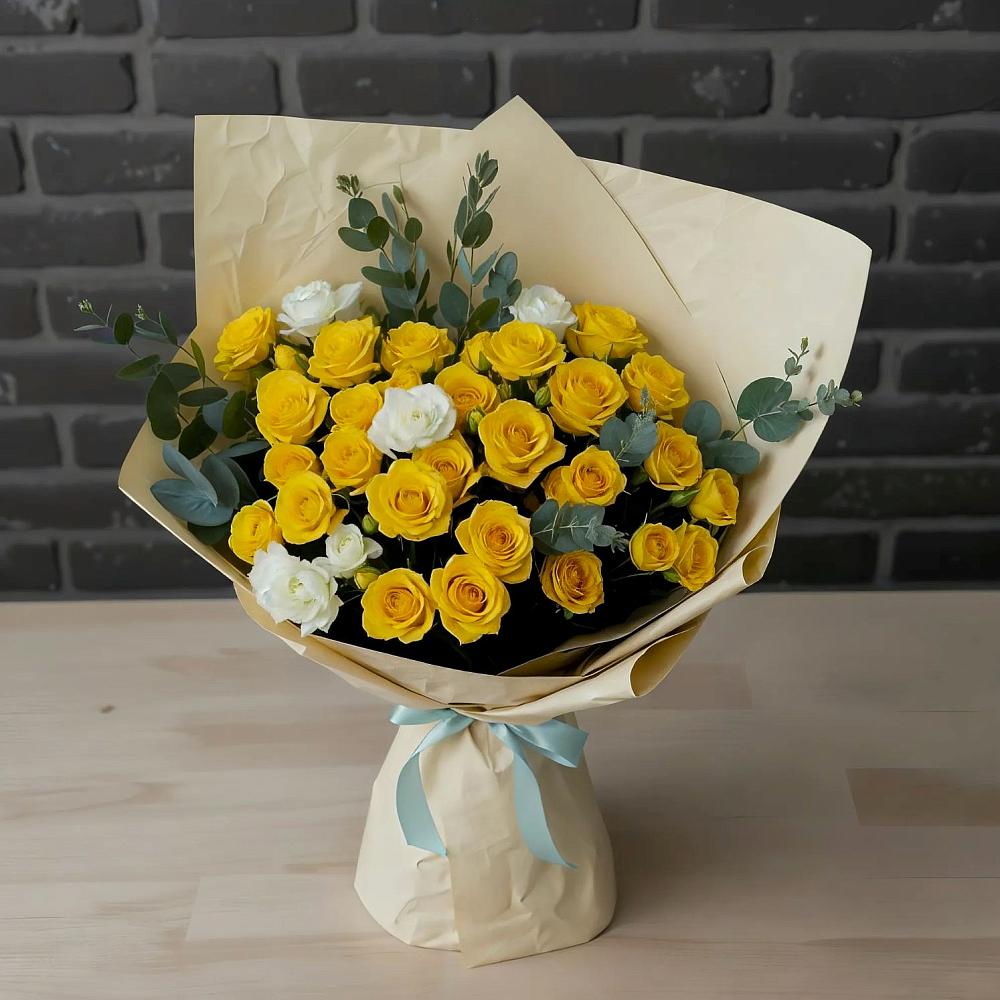 Букет цветов из: Розы в Поселок совхоза Архангельский