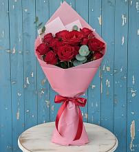 Букет цветов из:  Розы в Поселок совхоза Архангельский