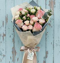Букет цветов из:  Розы #REPLACE_PRED# Поселок совхоза Архангельский