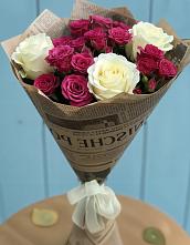 Букет цветов из:  Розы в Поселок совхоза Архангельский