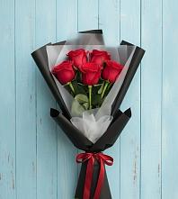 Букет цветов из:  Розы в Поселок совхоза Архангельский