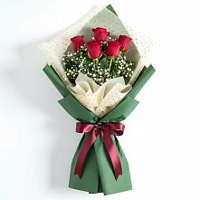 Букет цветов из:  Розы #REPLACE_PRED# Поселок совхоза Архангельский