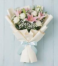 Букет цветов из:  Лилии в Поселок совхоза Архангельский