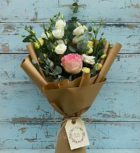 Букет цветов из:  Розы и Лизиантусы #REPLACE_PRED# Поселок совхоза Архангельский