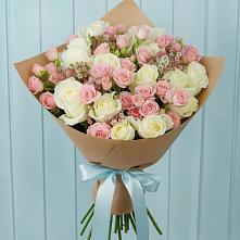 Букет цветов из:  Розы #REPLACE_PRED# Поселок совхоза Архангельский
