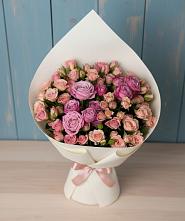 Букет цветов из:  Розы #REPLACE_PRED# Поселок совхоза Архангельский